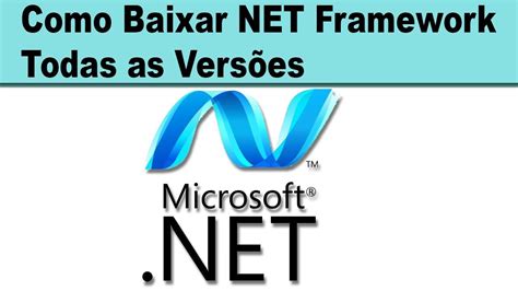 net framework todas as versões.